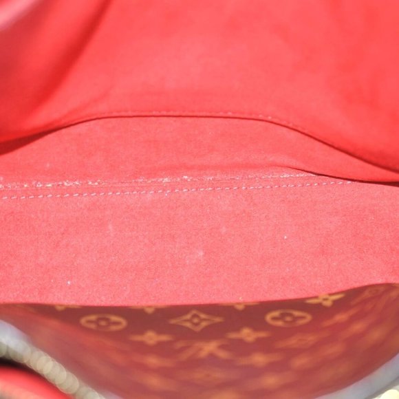 Monogram Flower Coquelicot 2Way Hand Bag Red - Picture 8 of 9